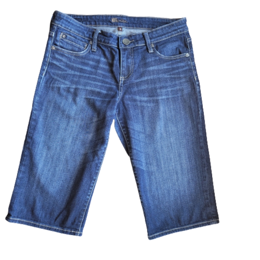 Kut From The Kloth Cropped Wide Leg Low Rise Jeans